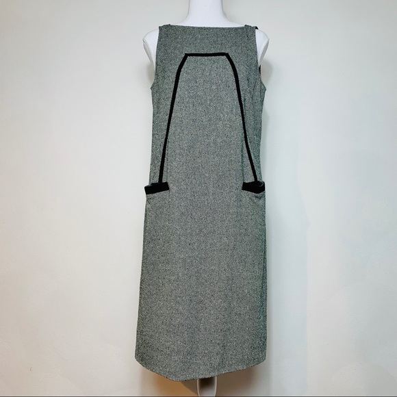 Anthropologie Dresses & Skirts - Fiori DI Zucca Silk Houndstooth Sheath Dress